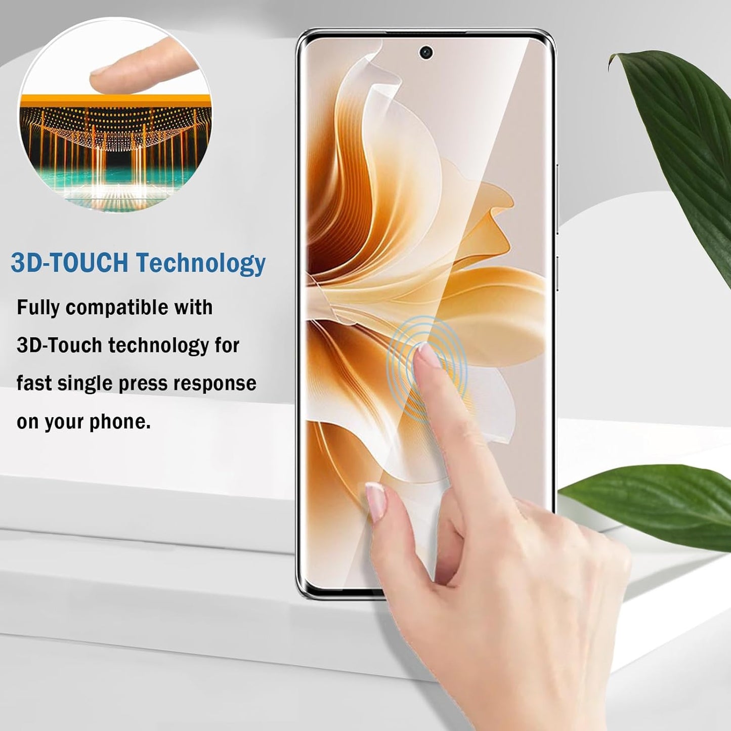 Realme 12 Pro / Realme 12 Pro+ Full Glue Curved Screen Protector-Mobilebies.in