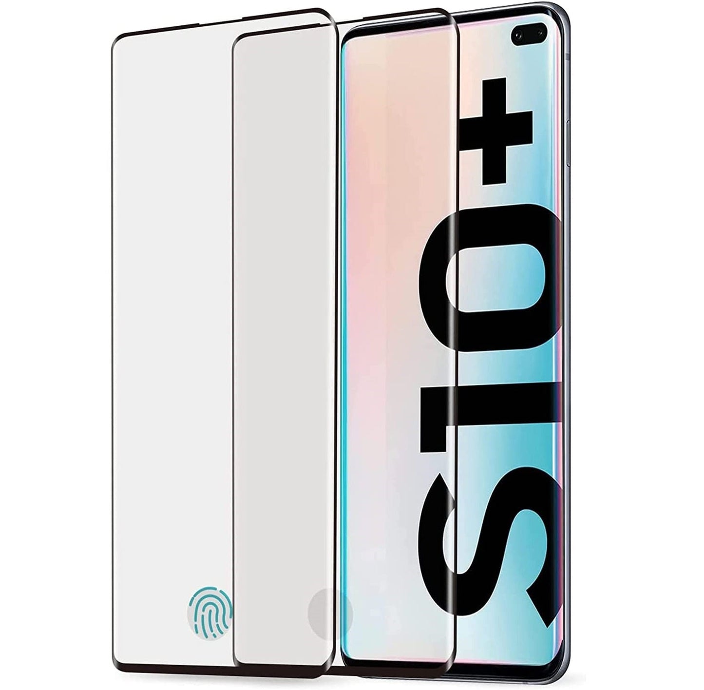 Samsung Galaxy S10 Plus Full Glue Curved Screen Protector-Mobilebies.in