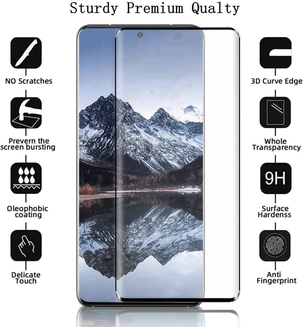 Samsung Galaxy S22 Plus Full Glue Curved Screen Protector Tempered Glass-Mobilebies.in