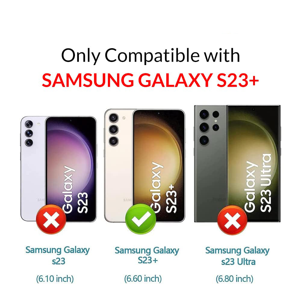 Samsung Galaxy S23 Plus Full Glue Curved Screen Protector Tempered Glass - Mobilebies.in