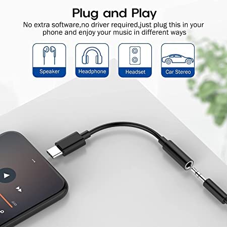 Type C to 3.5 mm Audio Jack Converter - Mobilebies.in