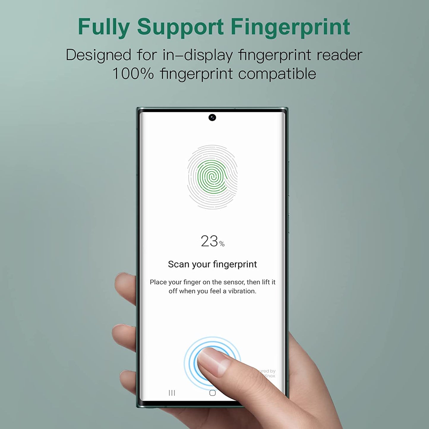 Samsung Galaxy S23 Plus Full Glue Curved Screen Protector Tempered Glass - Mobilebies.in