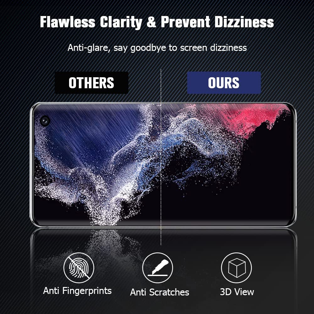 Samsung Galaxy S10 Full Glue Curved Screen Protector -Mobilebies.in