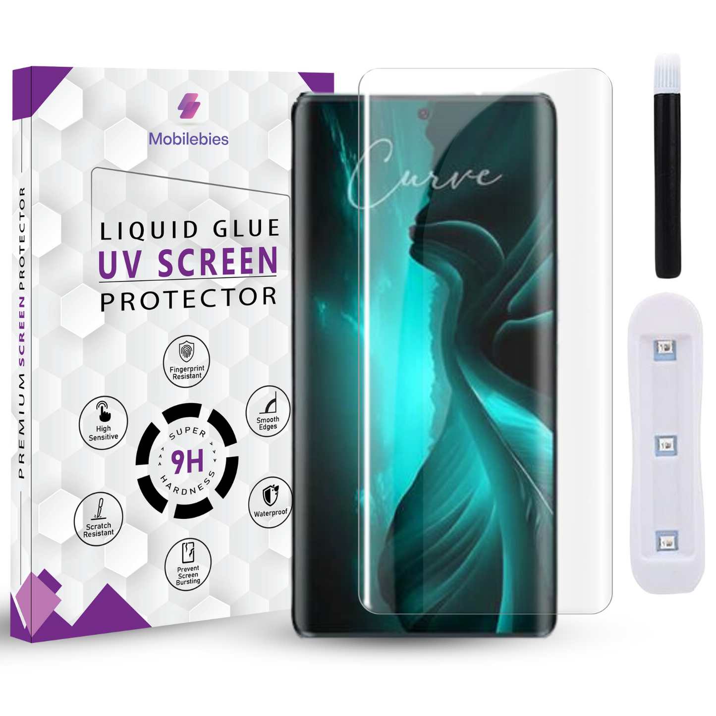 Lava Blaze Curve Premium UV Screen Protector-Mobilebies.in