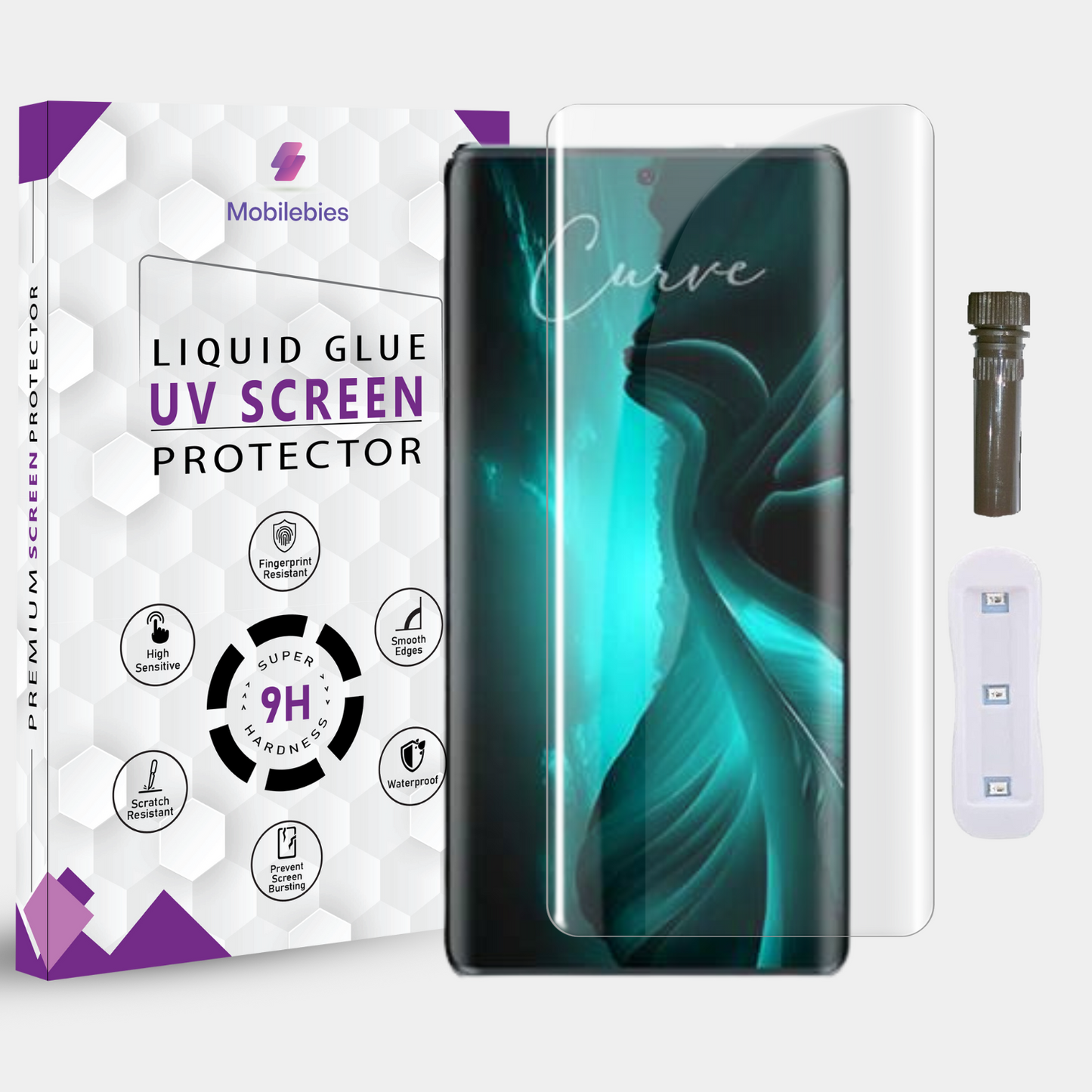 Lava Blaze Curve Advanced UV Screen Protector-Mobilebies.in