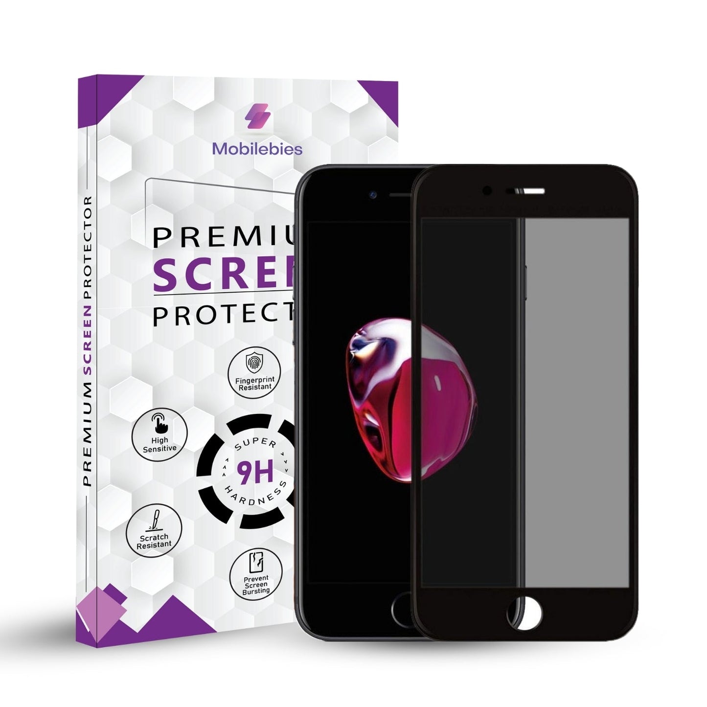 iPhone 7 Series Privacy Screen Protector-Mobilebies.in