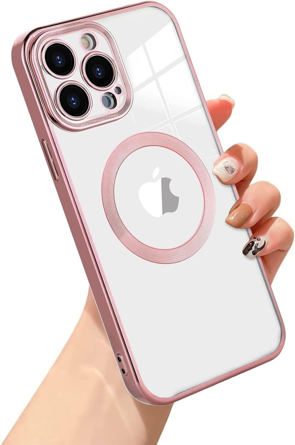 iPhone 13 Magsafe Protective Case with Camera Lens Protector-Mobilebies.in