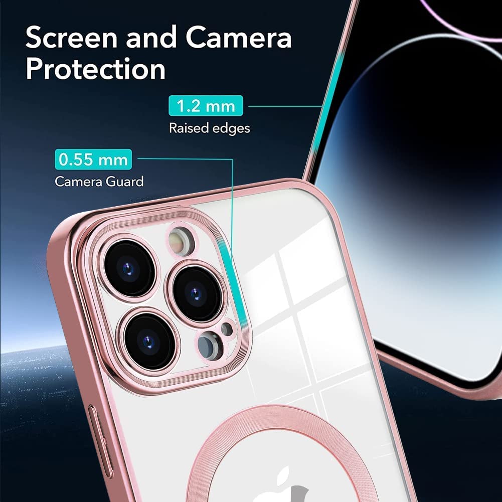 iPhone 13 Magsafe Protective Case with Camera Lens Protector-Mobilebies.in