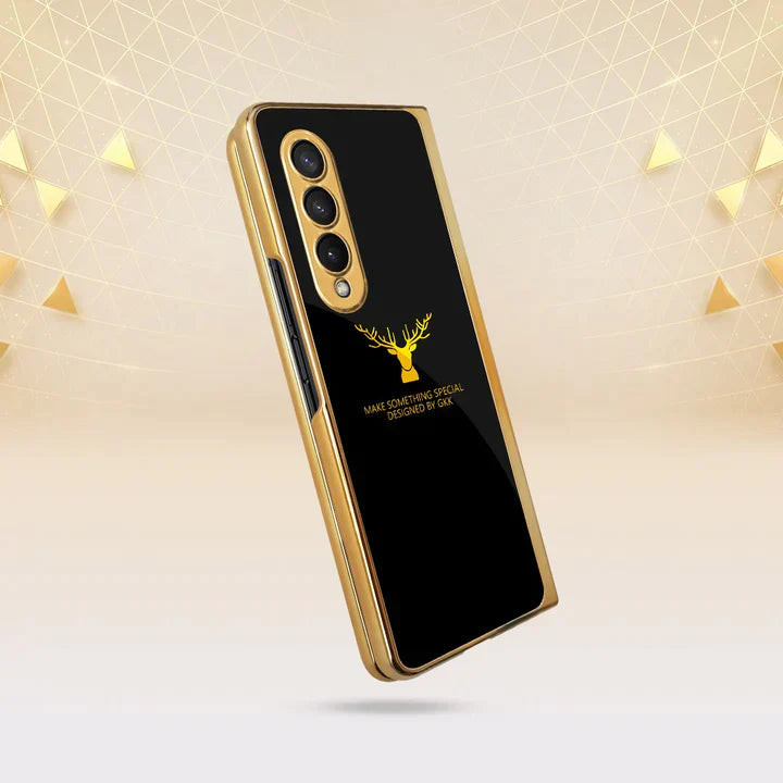 Samsung Galaxy Z Fold 4 GKK Deer Glass Case-Mobilebies.in