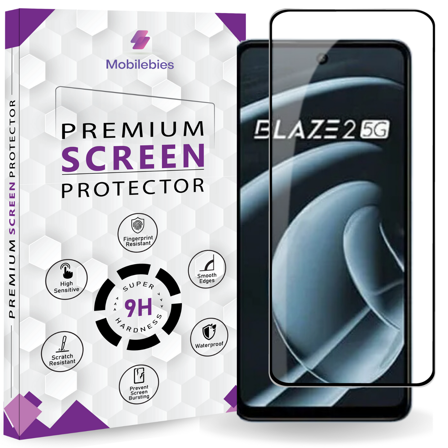 Lava Blaze 2 5G OG Premium Screen Protector - Mobilebies.in