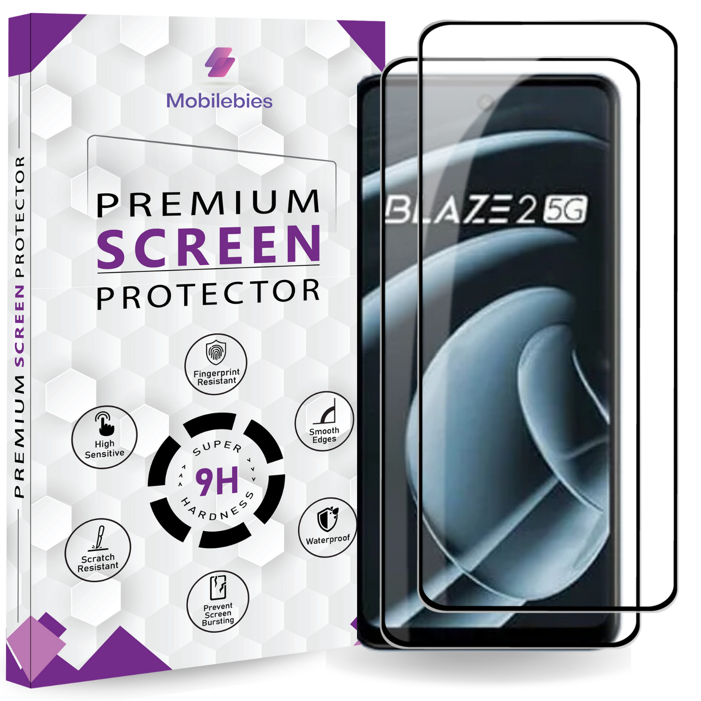 Lava Blaze 2 5G OG Premium Screen Protector - Mobilebies.in