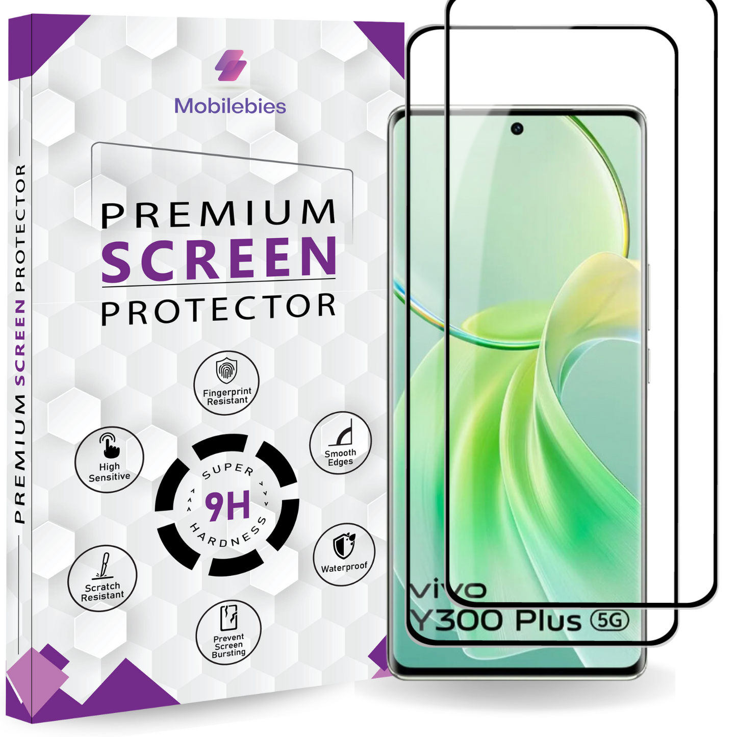 vivo Y300 Plus OG Premium Screen Protector - Mobilebies.in