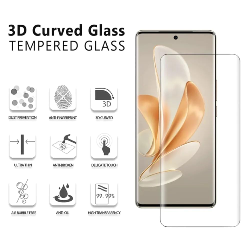 Realme 12 Pro / Realme 12 Pro Plus 5G Advanced UV Screen Protector Tempered Glass-Mobilebies.in