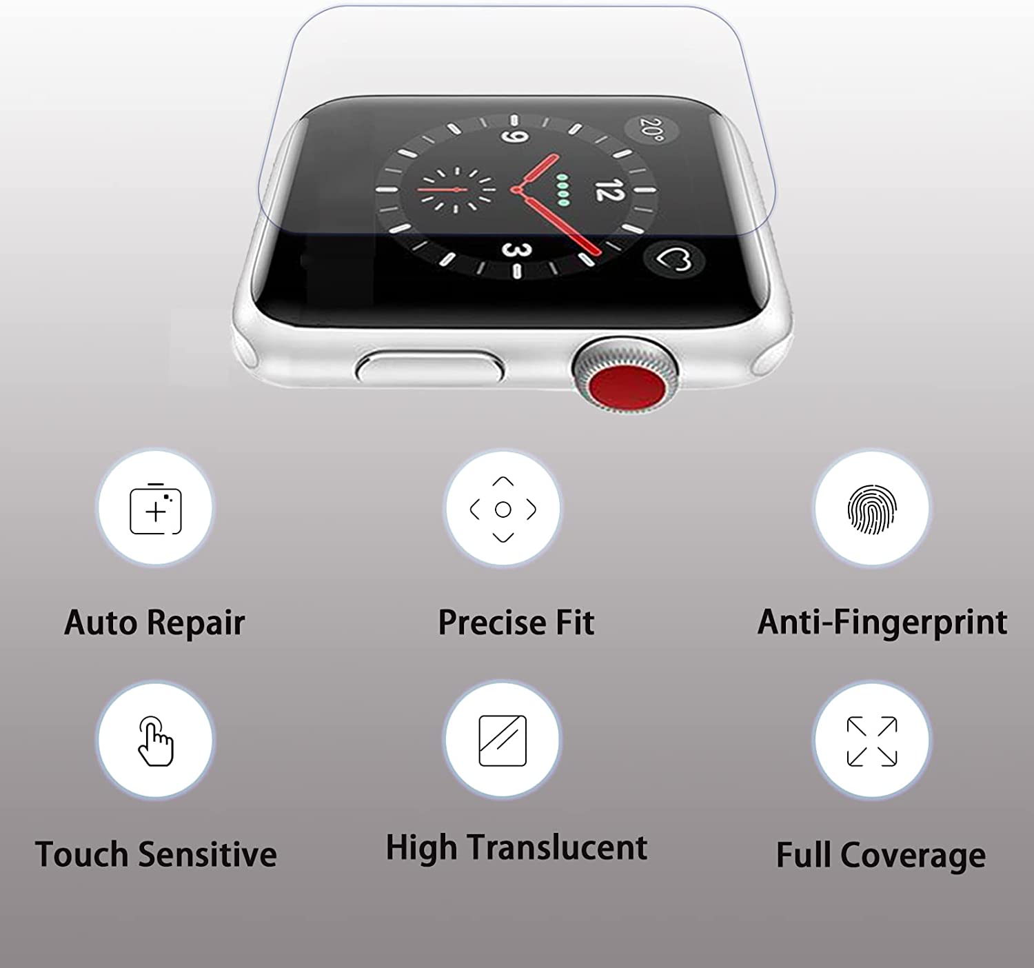 Membrane For Apple Watch 7 / Watch 8 Series| 45mm Mobilebies