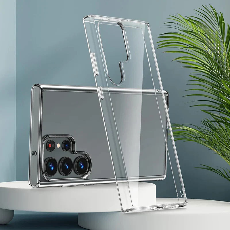Samsung Galaxy S24  Transparent Hard Case Mobile Cover - Mobilebies.in