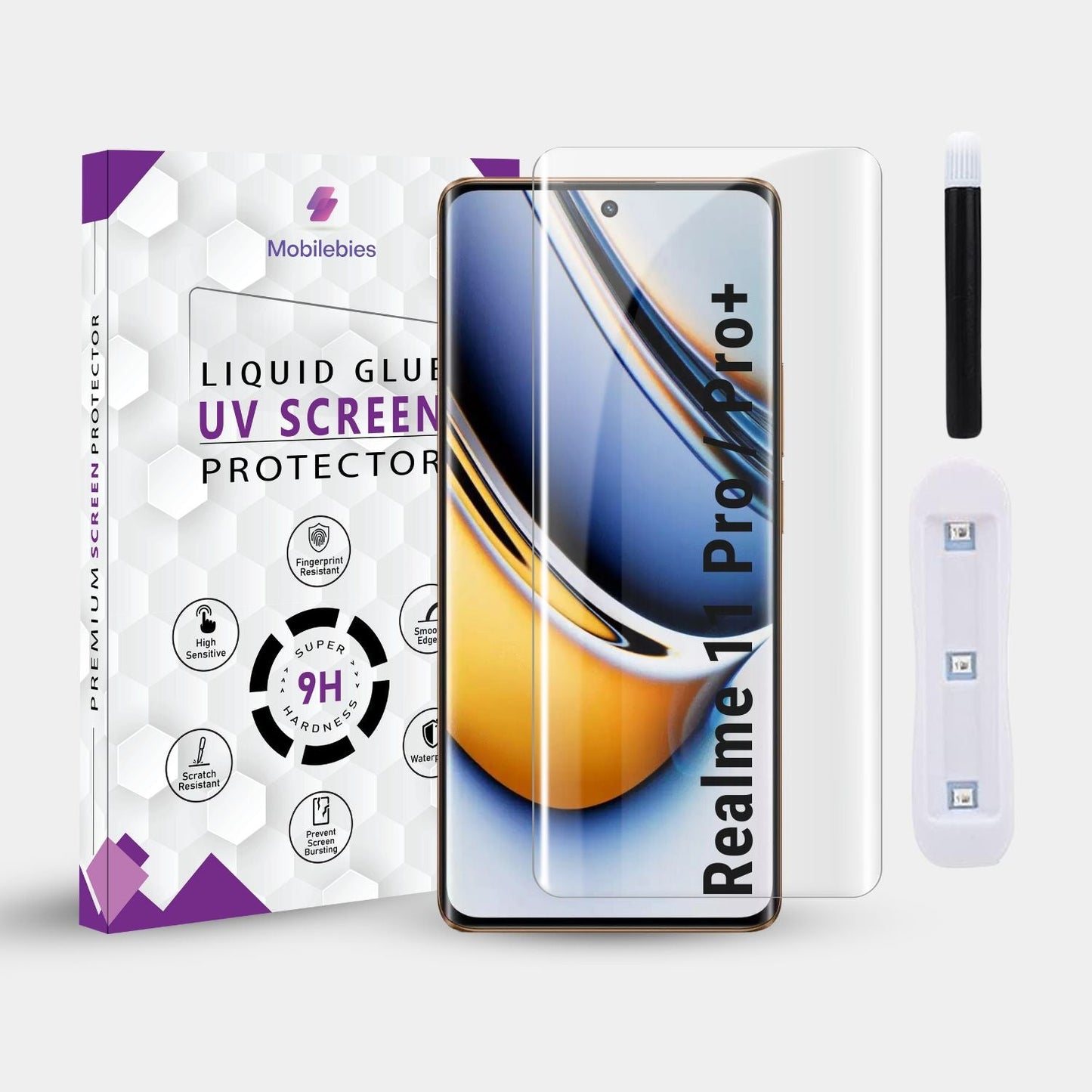 Realme 11 Pro Plus Premium UV Screen Protector-Mobilebies.in