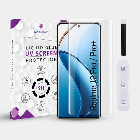 Realme 12 Pro / Realme 12 Pro Plus Premium UV Screen Protector-Mobilebies.in