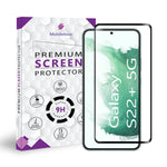 Samsung Galaxy S22 Plus Full Glue Curved Screen Protector Tempered Glass-Mobilebies.in