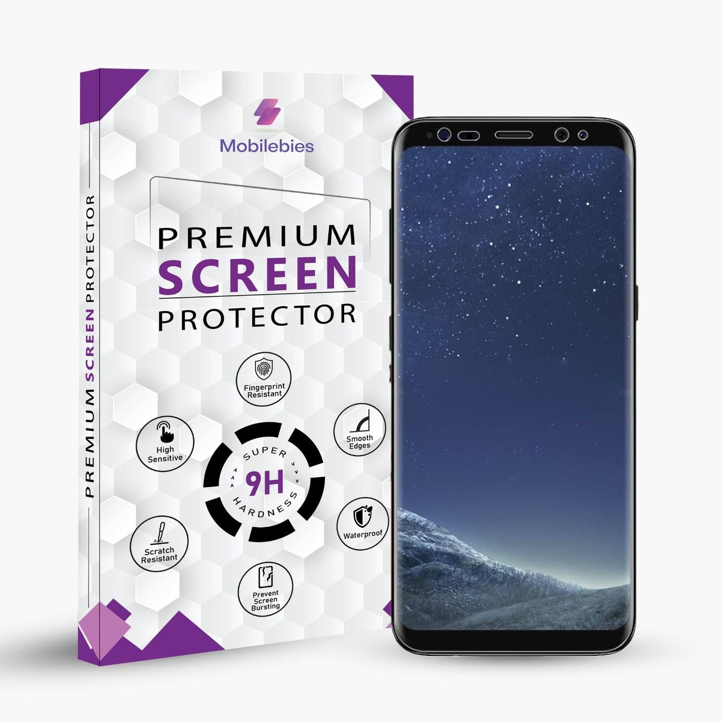 Samsung S8 Membrane Screen Protector-Mobilebies.in