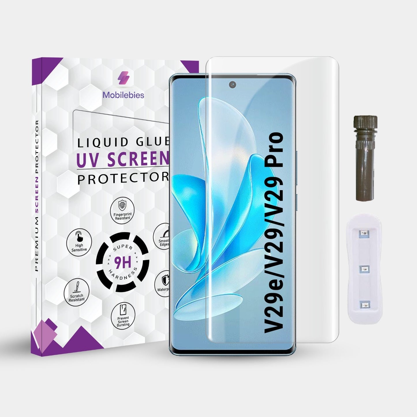 Vivo V29e / Vivo V29 / Vivo V29 Pro Advanced UV Screen Protector-Mobilebies.in