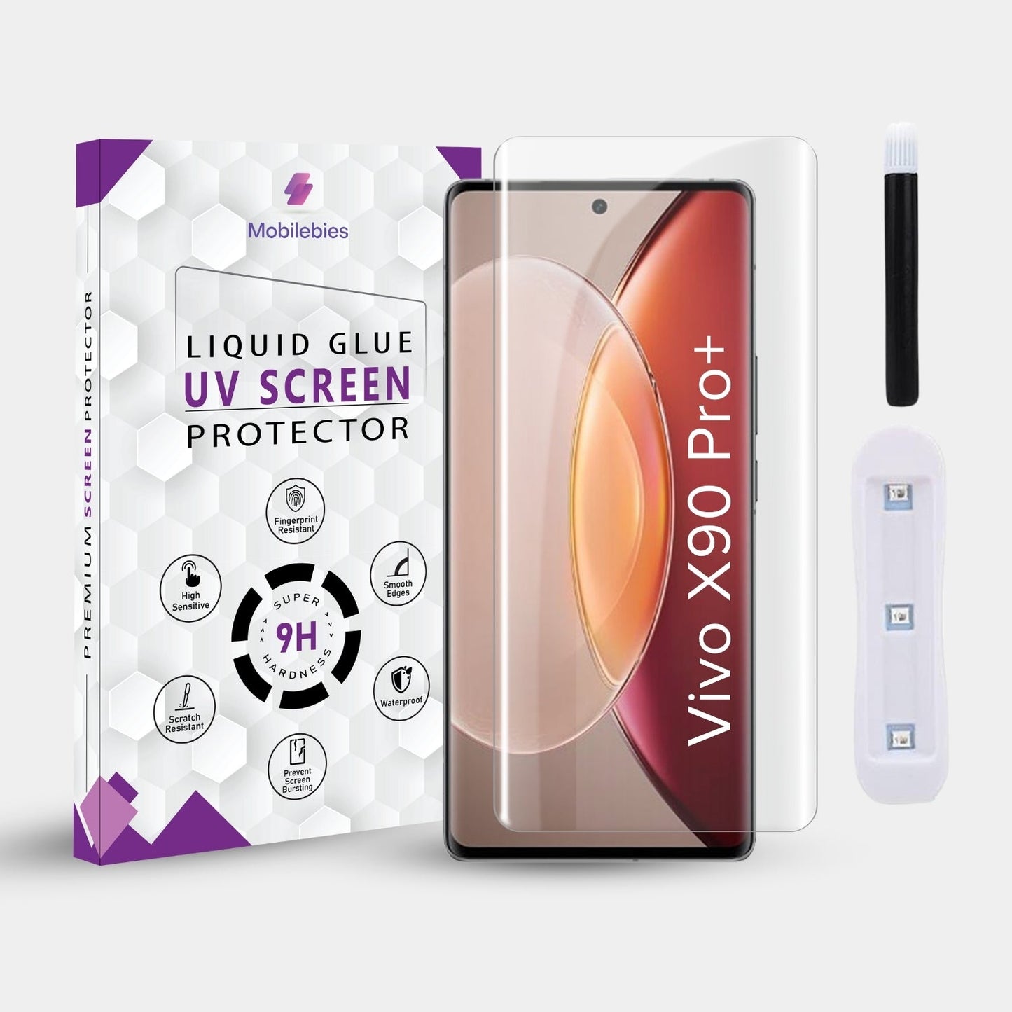 Vivo X90 Pro Plus Premium UV Screen Protector - Mobilebies.in