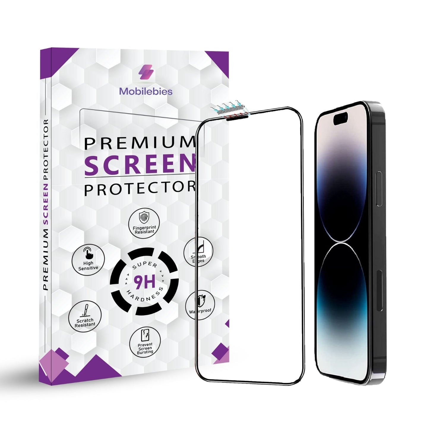 iPhone 15 Pro Anti Dust Screen Protector-Mobilebies.in