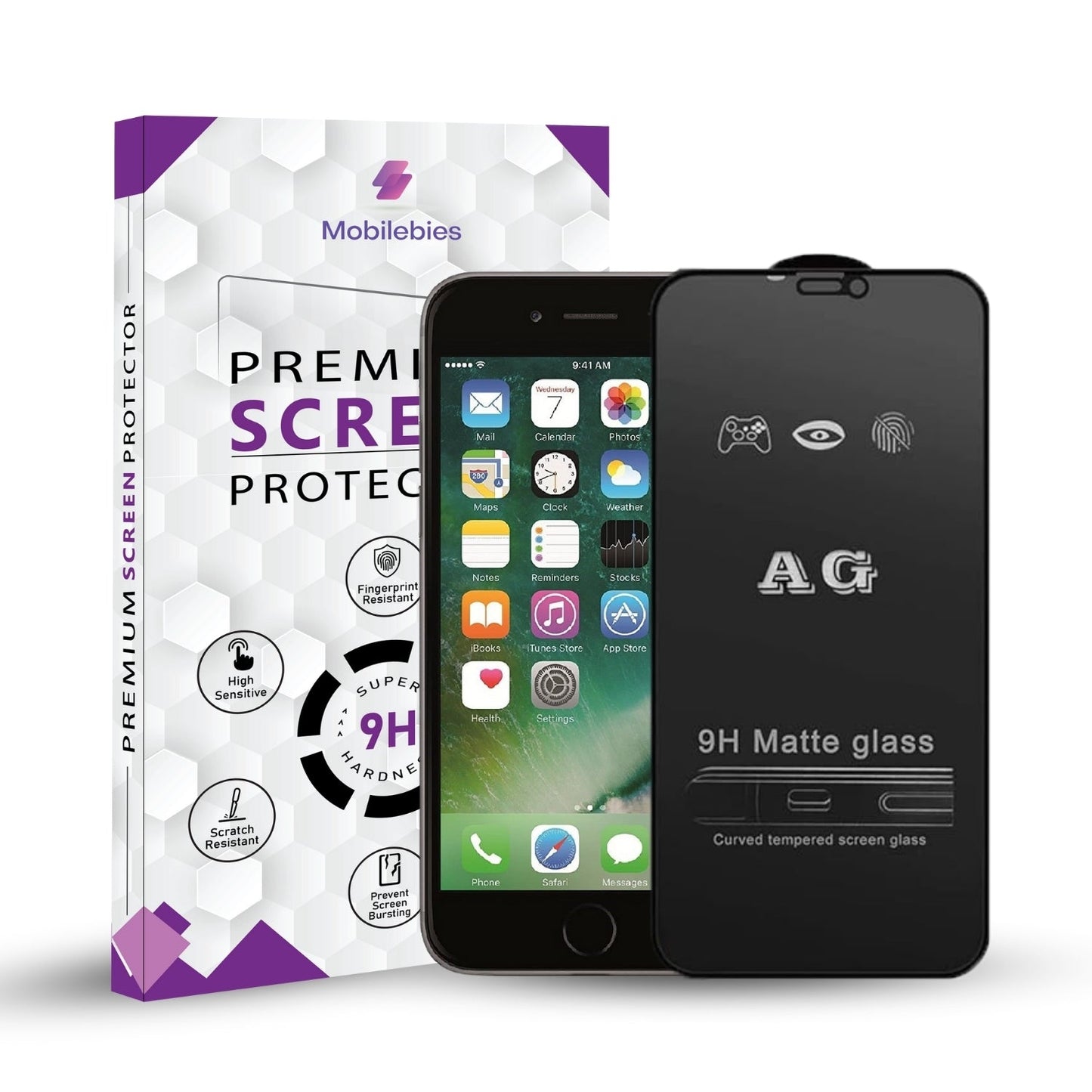 iPhone 6 Series AG Matte Screen Protector-Mobilebies.in